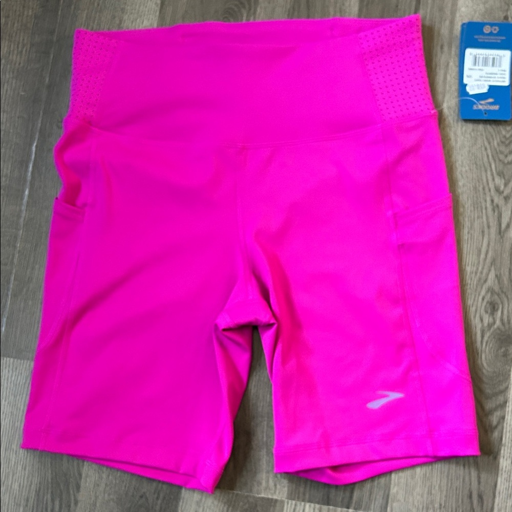 Brooks Women's Vibrant Pink Athletic Shorts